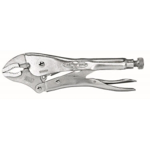 Irwin Locking Pliers Curved Jaw with Wire Cutter