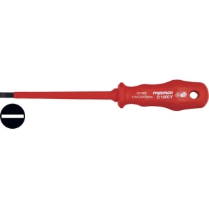 Friedrich Screwdriver VDE Insulated Slotted Flat 6.5 x 150mm