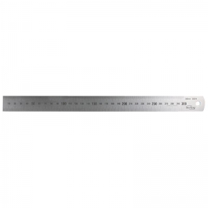 Ruler metric imperial 300mm 12 inch Stainless Steel
