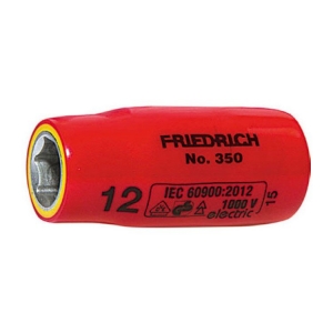 Friedrich Socket VDE Insulated 1/2 inch Drive 8mm