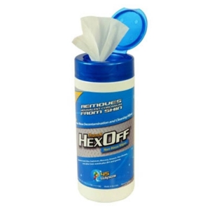 Hexoff Disinfectant Wipes No Rinse 45 in Tub - Click for more info