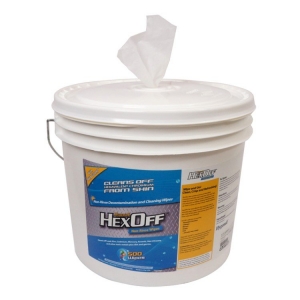 Hexoff Disinfectant Wipes No Rinse 500 in Bucket - Click for more info