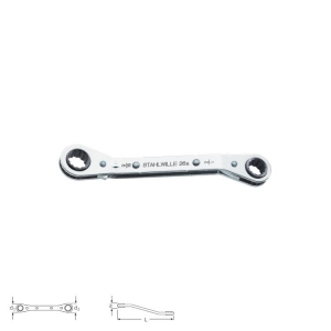 Stahlwille 26a Ratchet Ring Spanner 1/4 x 5/16 inch