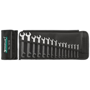 Stahlwille 12/15 Small Double Open End Spanner Set 15 Pieces
