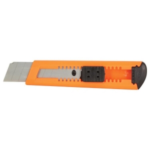 Plastic Cutter Orange 18mm Carded