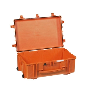 Explorer Case 7630OE Hard Case orange empty 765 x 485 x 305mm wheeled