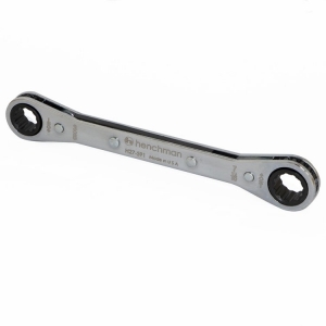 Henchman Ratcheting Box Wrench Ring Spanner 3/8 x 7/16 inch 12 Point