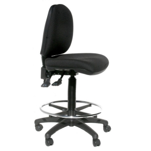 ESD Office Drafting Chair Economy tall with foot ring