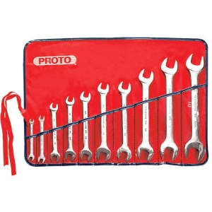 Proto J3000H Open End Wrench Spanner Set 10 Piecess