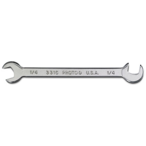 Proto J3316 Open End Wrench Spanner 1/4 inch Angled