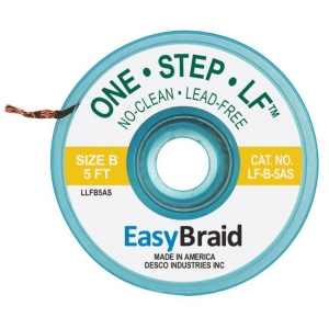 Easy Braid One Step Desolder Braid Lead Free 0.050 inch x 5ft