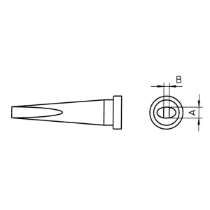 Weller LTL Tip for WSD81 2.00mm