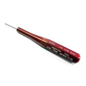 Astro Contact Installation Tool Metal Insert DAK83S-20 20 AWG Red
