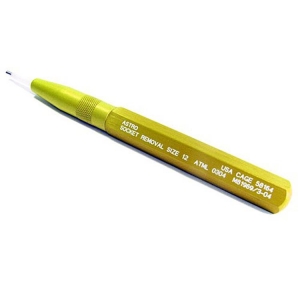 Astro Contact Removal Tool DRK129-12A 12 AWG Yellow