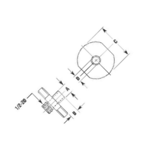 Template Guide for SRT10S25N Router Pilot 1/2 x 3/8 inch Flange 1-1/2 inch