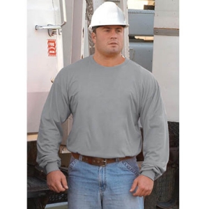 T-Shirt Long Sleeve Arc Flash Flame resistant Grey